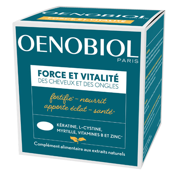 Oenobiol Capillaire Force et Vitalité 60 Capsules